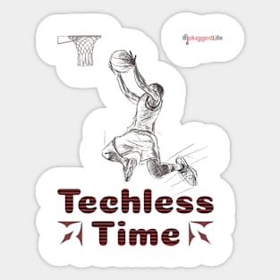 Techless Time TShirt Sticker